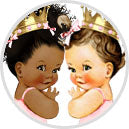 Baby Girl Candy Toppers