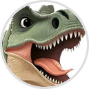 Dinosaur Digital Cupcake Toppers