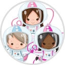 Astronaut Cupcake Toppers