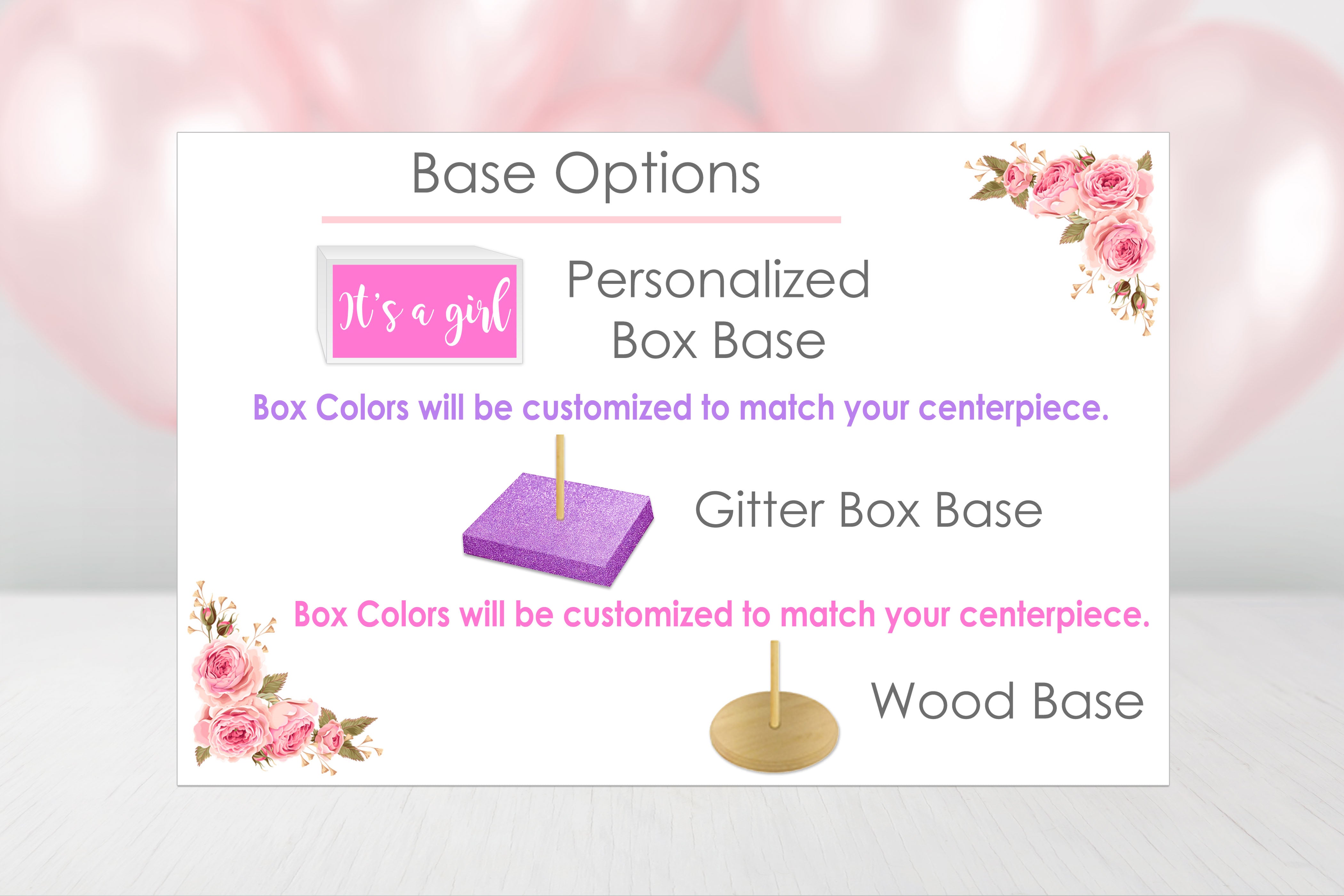 Custom Order - Centerpieces