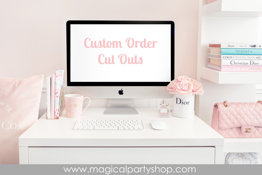 Custom Order -  Cut Outs