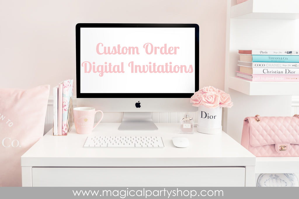 Custom Order - Digital Invitations