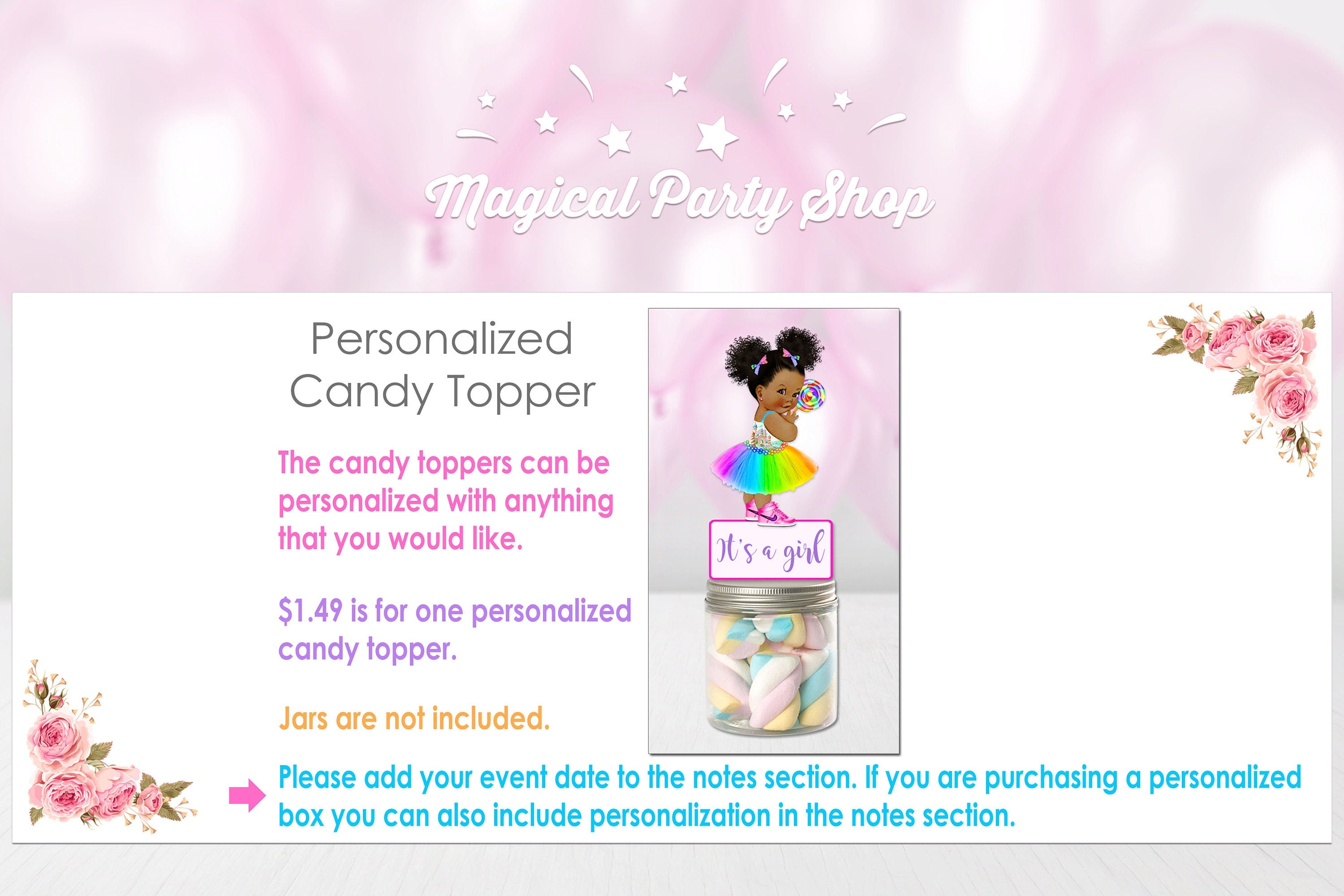 Nurses and Doctors Party Favor Toppers | Nurse Party Decorations | Candy toppers | Candy Buffet | Celebrate Nurses and Doctors