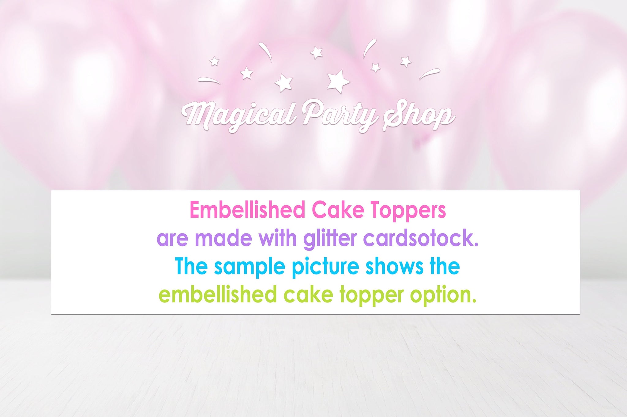 Ice Cream Birthday Cake Topper | Sprinkles Theme | Ice Cream Theme | Candyland Cake Topper |  Ice Cream Party Cake Topper