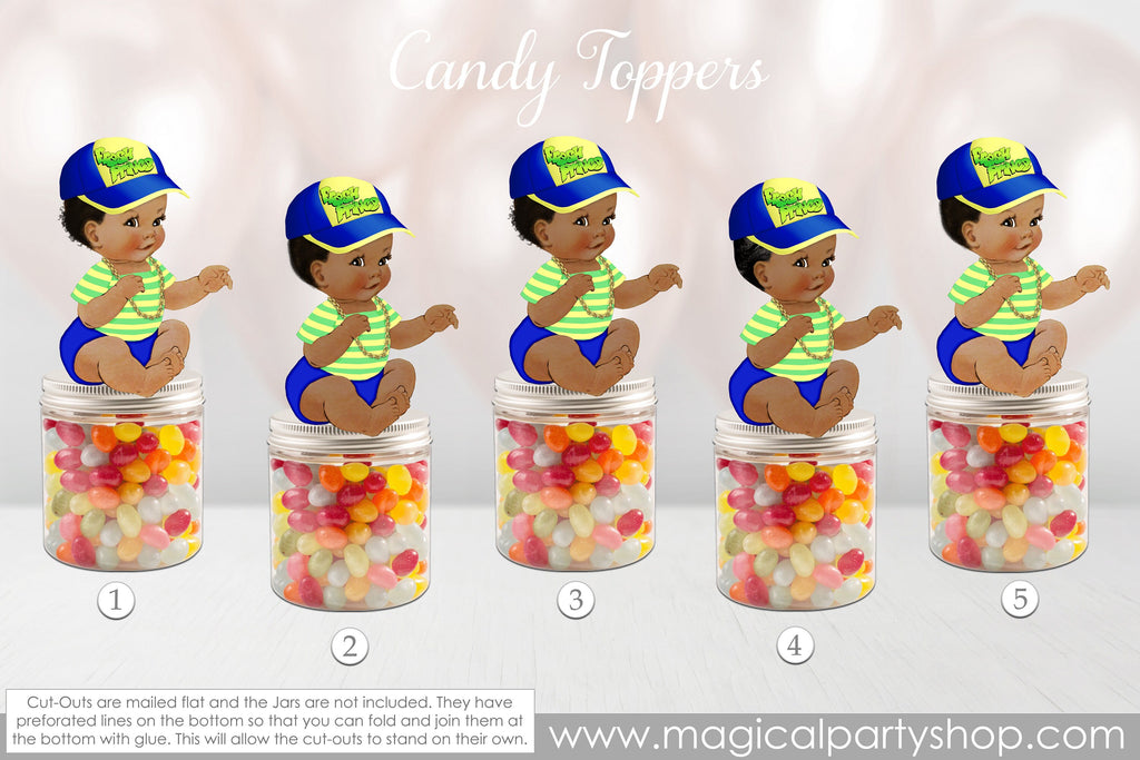 Baby Shower Party Favors | Fresh  Baby | Vintage Baby Boy African American | Prince Baby Shower | First Birthday | Its a Boy