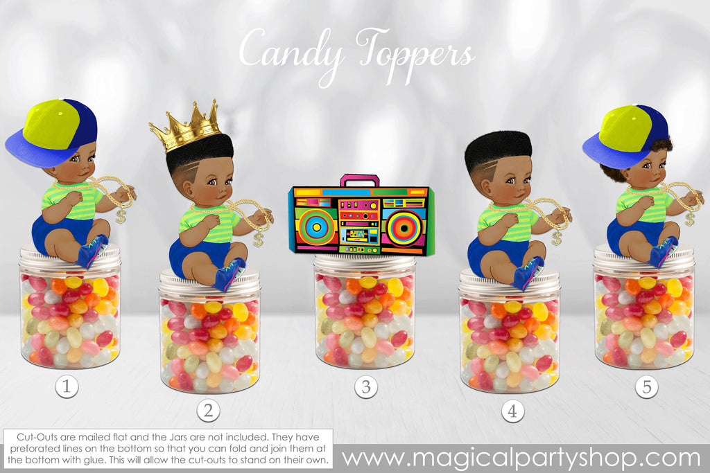 Baby Shower Party Favors | Fresh Baby | Vintage Baby Boy African American | Prince Baby Shower Party Favors | First Birthday | Its a Boy