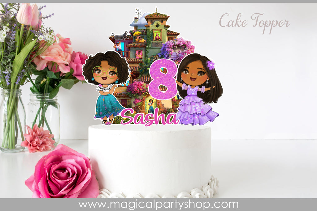 Princess Party Cake Topper | Princess Birthday Party Cake Topper | Princess Centerpieces | Princess Birthday Party