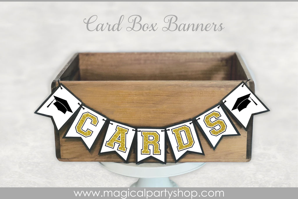 Graduation Card Banner | Graduations Party | Graduation Decorations | Graduation Banner | Card Box Banner | Graduation