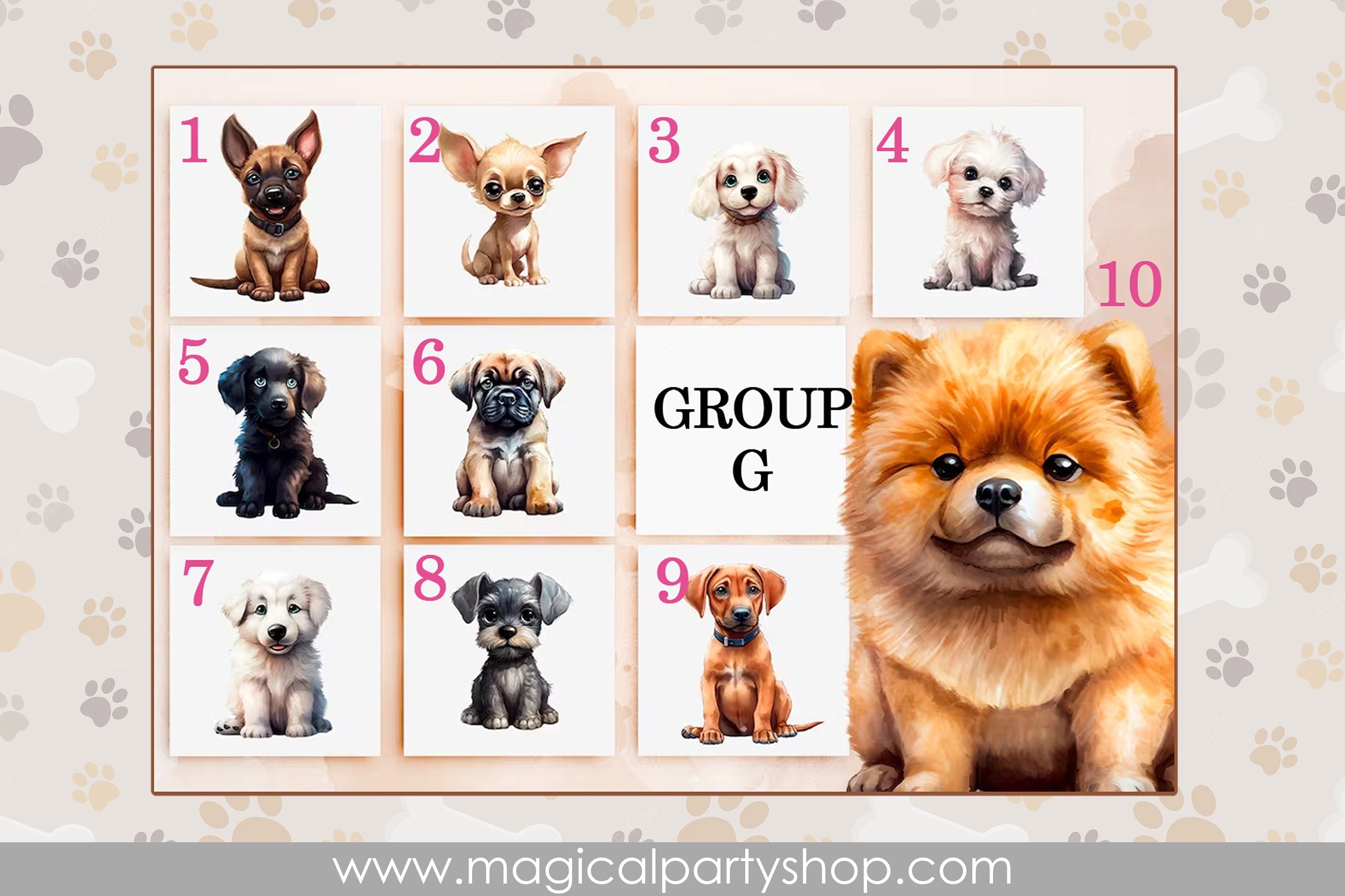 Dog Gnome | Personalized Dog Gnomes | Choose Your Own Dog | Dog Paws Gnome | Animal Gnome | Dog Lover Decor | Tiered Tray Gnome