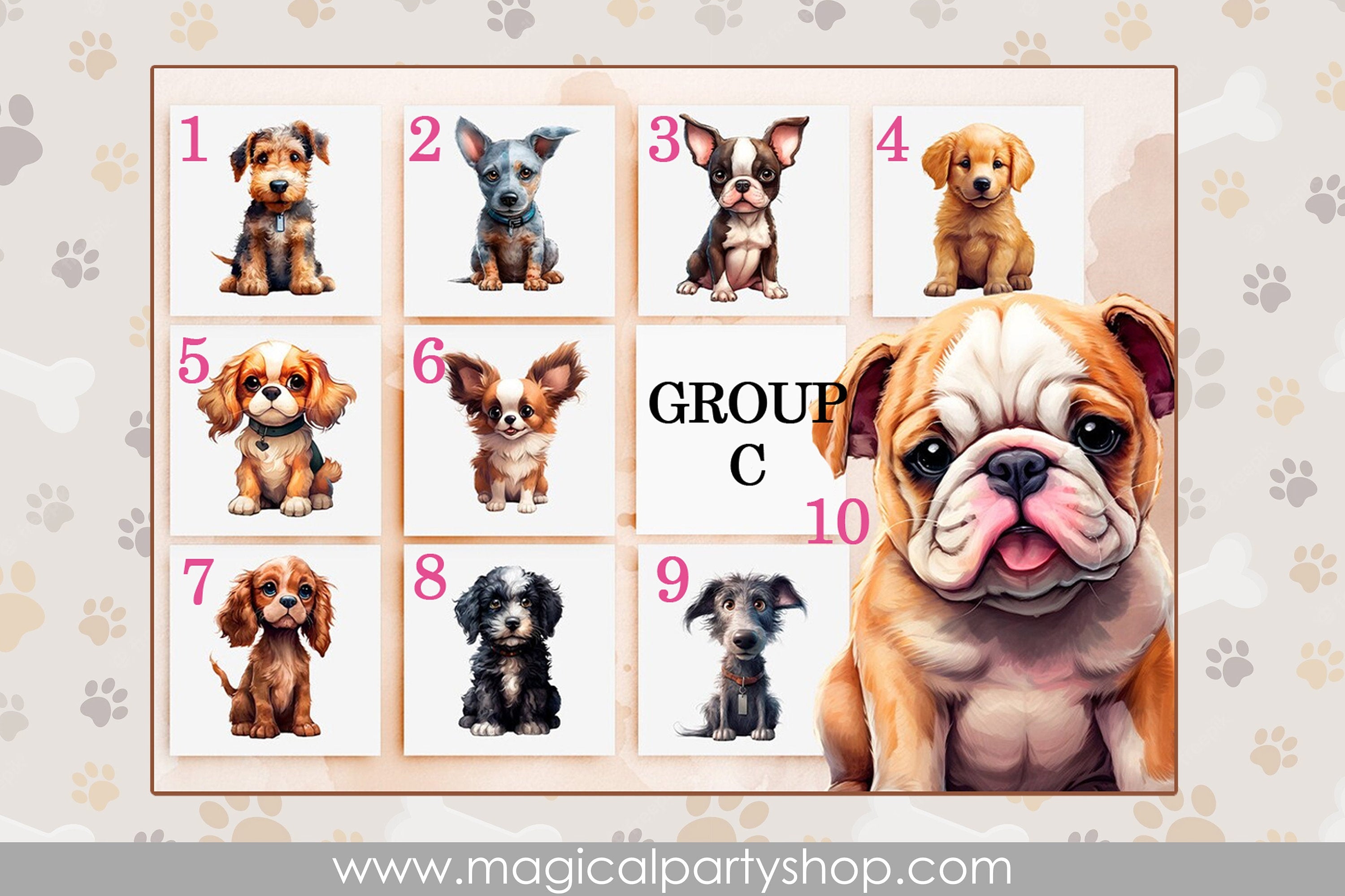 Dog Gnome | Personalized Dog Gnomes | Choose Your Own Dog | Dog Paws Gnome | Animal Gnome | Dog Lover Decor | Tiered Tray Gnome